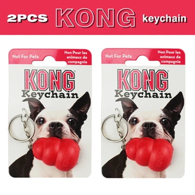 Classic KONG Natural Rubber Key Ring (Not For Pets)