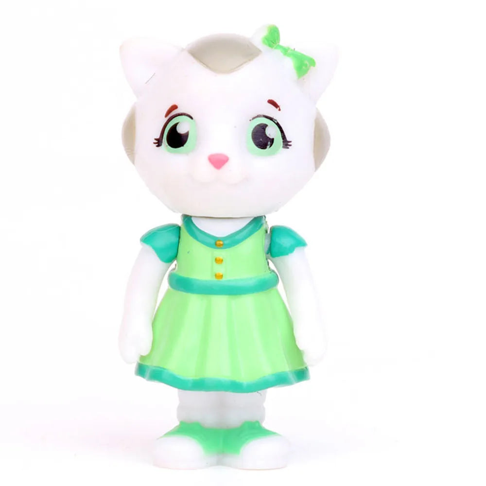 5Pcs/Lot Daniel Tiger's Neighborhood Toy Model Daniel Tiger Katerina Kittycat O the Owl Miss Elaina Prince Wednesday Decoration