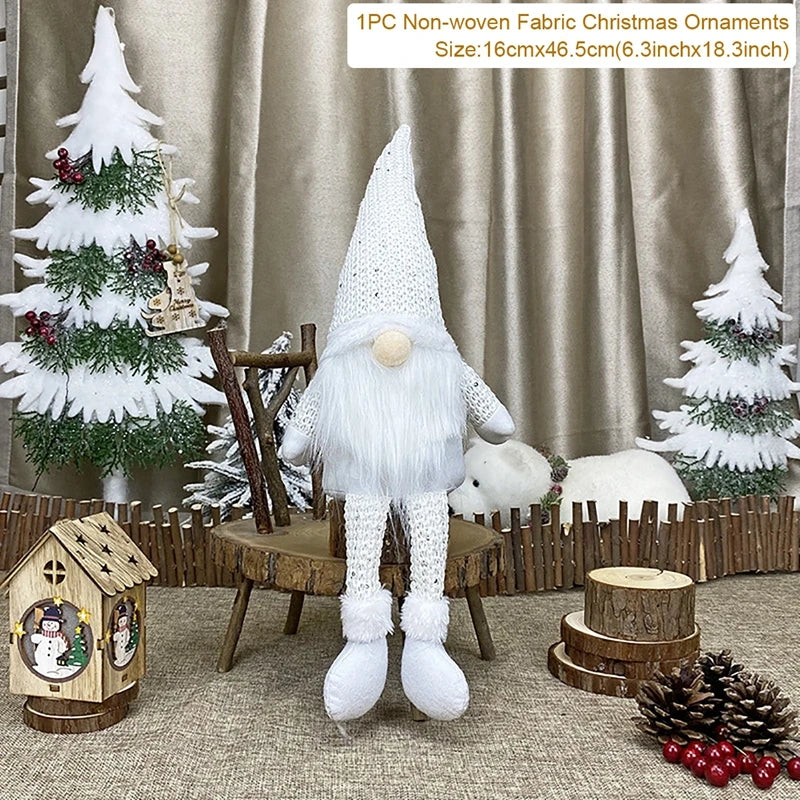 Gnome Christmas Doll Elf Merry Christmas Decorations For Home 2024 Cristmas Ornament Xmas Navidad Natal Happy New Year Gift 2025