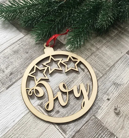 Wooden Ornaments Personalized Gifts Christmas Ornament Christmas Decoration Gifts Family Gifts Holiday Ornament With Name Person