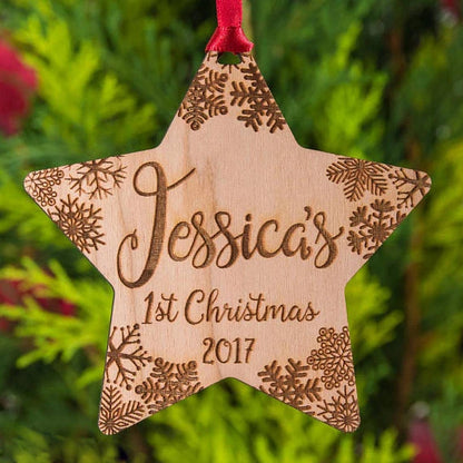 Wooden Ornaments Personalized Gifts Christmas Ornament Christmas Decoration Gifts Family Gifts Holiday Ornament With Name Person