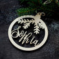 Wooden Ornaments Personalized Gifts Christmas Ornament Christmas Decoration Gifts Family Gifts Holiday Ornament With Name Person