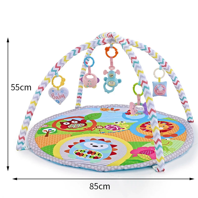 Multifunctional Fitness Frame For Children Educational Mat Crawling Blanket Infant Play Rug Kids Activity Mat Gym Baby Toys Gift