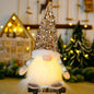 Glowing Gnome Christmas Faceless Doll 30cm Tree Decorations 2025 Night Light Xmas Gift Navidad 2023 New Year Home Decor