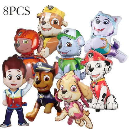 Paw Patrol Decoration For Birthday Paw Patrol Party Supplies Set Tableware Napkins Plates Balloons Decor Party Favors Gift Boy