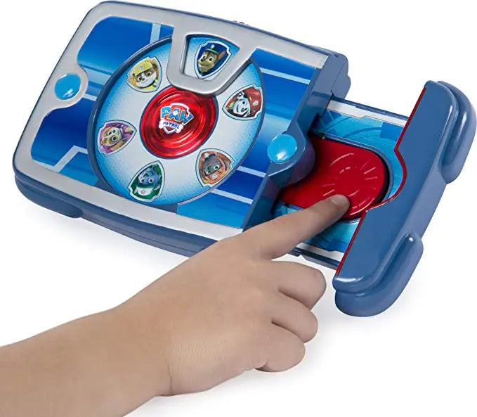 Original PAW Patrol Ryder Pup Pad Tablet Mission Launcher Rescue Team Dog Calling Pad Kids Toys Cosplay Sounding Toys Anime Doll