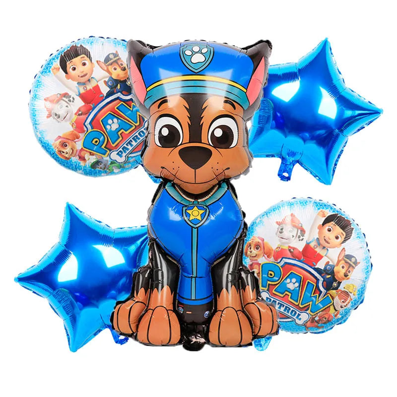 Paw Patrol Decoration For Birthday Paw Patrol Party Supplies Set Tableware Napkins Plates Balloons Decor Party Favors Gift Boy