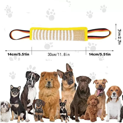 Pet Accessories Bite-resistant Dog Bite Pillow Rope Handles Durable Pet Chew Sticks Interactive Dog Tug Toy Teeth Grinding