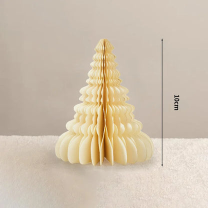 Christmas Tree Ornament Christmas Decoration 2026 3D Honeycomb Ball Desk Accessories Xmas Tree Navidad Decoraciones