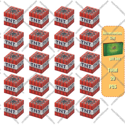Magnetic Building Blocks Kid Toys Magnet Cube Set Mine World for Age 3+ Boys Girls DIY Model Children Magnets Toys Sensory Gifts