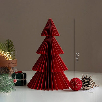 Christmas Tree Ornament Christmas Decoration 2026 3D Honeycomb Ball Desk Accessories Xmas Tree Navidad Decoraciones