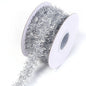 10Yards Christmas Ribbon Garland Cane Foil Tinsel Glitter Metallic Xmas Tree Wrapping Ribbons Ornaments DIY New Year Party Decor