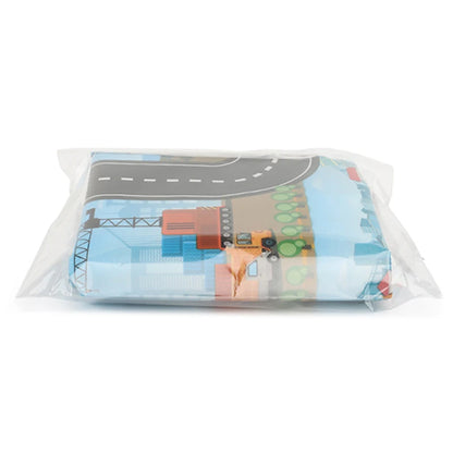 Baby Crawling Mat Parking Lot Roadmap 83*58CM City Traffic Map Of Road Carpet Traffic Signs Kids Learning Crawling Toy TMZ