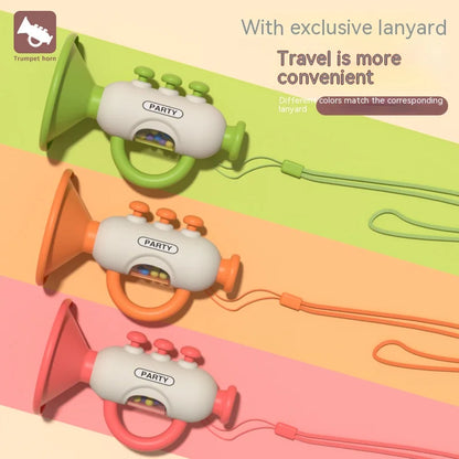 Small Horn Children's Toy Baby Can Whistle Kindergarten Gifts Playing Indoor and Outdoor Interactive Instruments