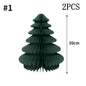 Christmas Tree Ornament Christmas Decoration 2026 3D Honeycomb Ball Desk Accessories Xmas Tree Navidad Decoraciones