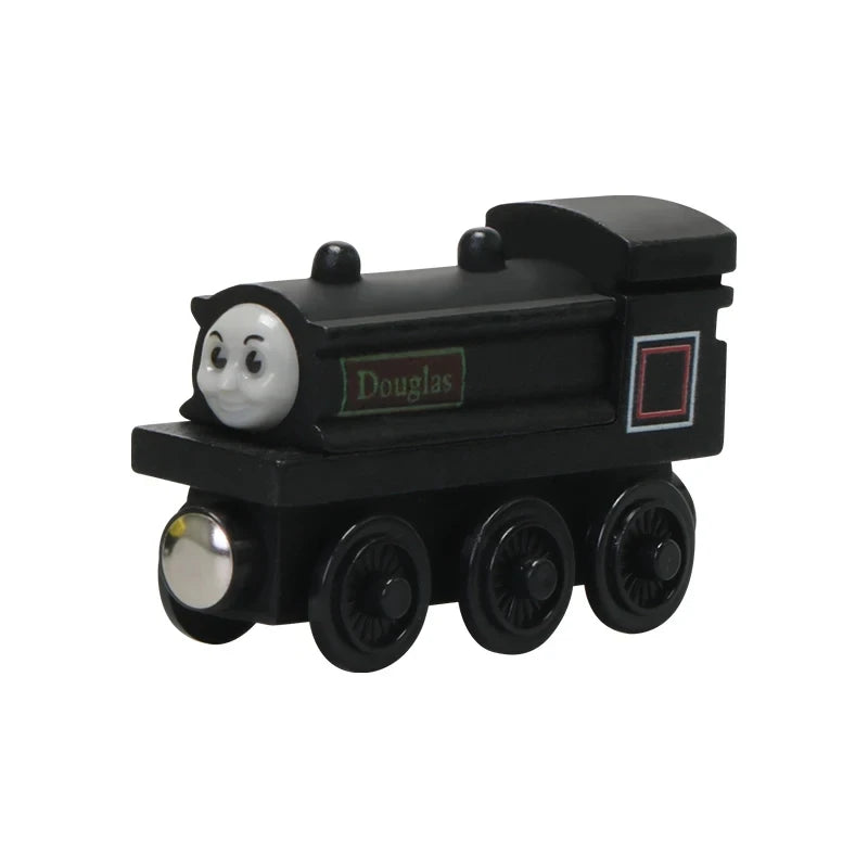 Thomas and Friends Wooden Train Pocket Toy Gold Diesel Molley Lady Toby Rail Train Model Pocket Toys For Children Birthday Gifts