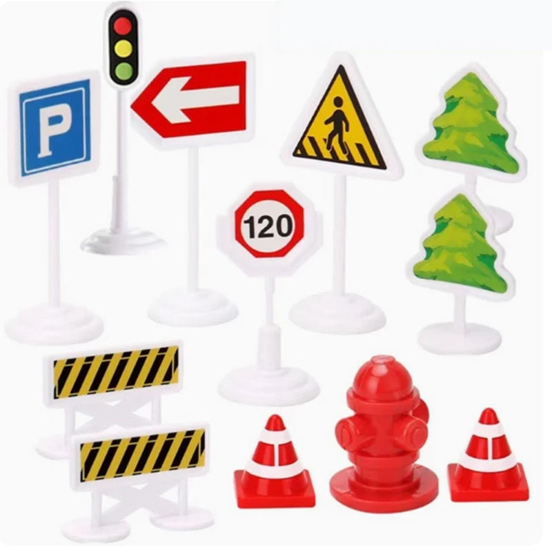 Baby Crawling Mat Parking Lot Roadmap 83*58CM City Traffic Map Of Road Carpet Traffic Signs Kids Learning Crawling Toy TMZ