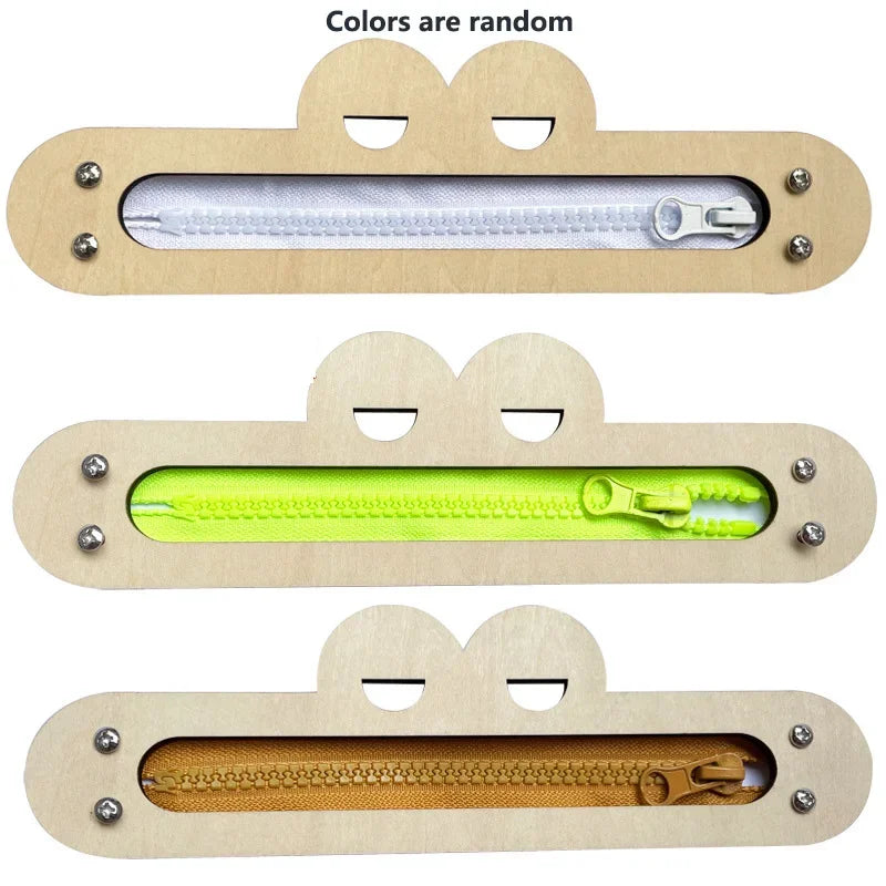 DIY Busy Board Montessori Education Wooden Toy Accessories Cognitive Training Infant Early Education Skills Learning Wooden Game