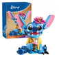 New Stitch Angel CP Building Blocks 2026 - Large Piece Cartoon Toys with Moving Ears Kids Assembly Gift for Boys Girls Birthday