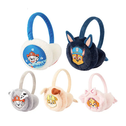 Paws Patrols Plushes Earmuffs Kids Anime Chase Skye Ear Cover for Winter Boys Girls Warm Ear Muffs Children Christmas Gift New