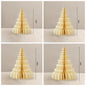 Christmas Tree Ornament Christmas Decoration 2026 3D Honeycomb Ball Desk Accessories Xmas Tree Navidad Decoraciones