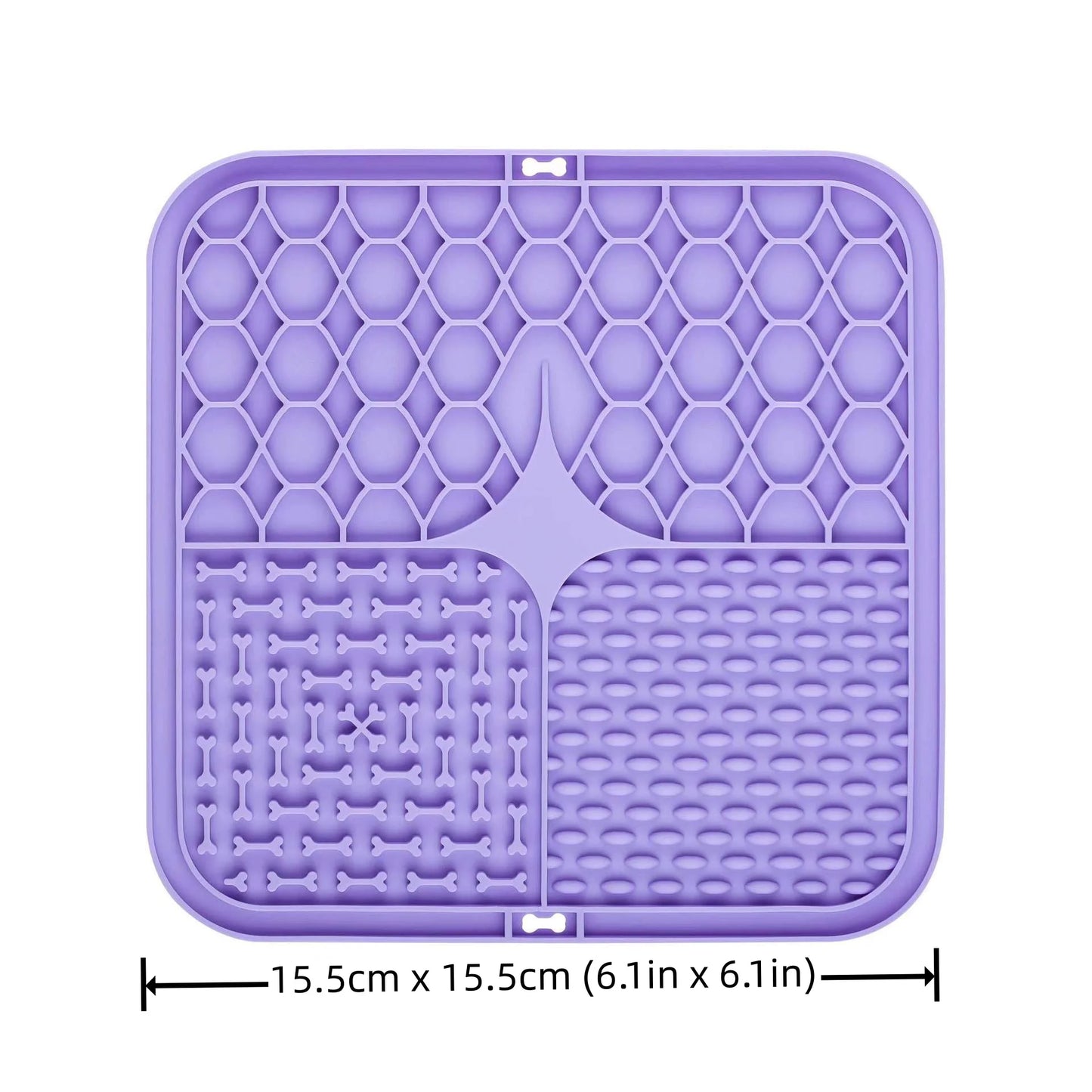 Pet Dog Cat Licking Pad Licking Pad Anti Choking Slow Food Utensils Slow Food Bowl Licking Plate Pet Cat Yogurt Meal Mat
