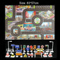 Baby Crawling Mat Parking Lot Roadmap 83*58CM City Traffic Map Of Road Carpet Traffic Signs Kids Learning Crawling Toy TMZ