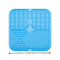 Pet Dog Cat Licking Pad Licking Pad Anti Choking Slow Food Utensils Slow Food Bowl Licking Plate Pet Cat Yogurt Meal Mat