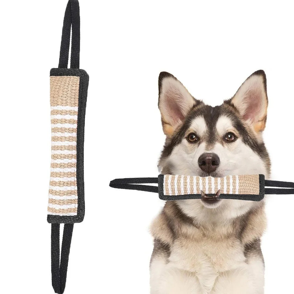 Pet Accessories Bite-resistant Dog Bite Pillow Rope Handles Durable Pet Chew Sticks Interactive Dog Tug Toy Teeth Grinding