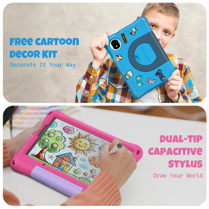 Ulefone Tab A9 Pro Kids Tablet 8.68" 90Hz Display 8GB(4+4) RAM 128GB ROM 4G MTK G91 Android 15 Tablet