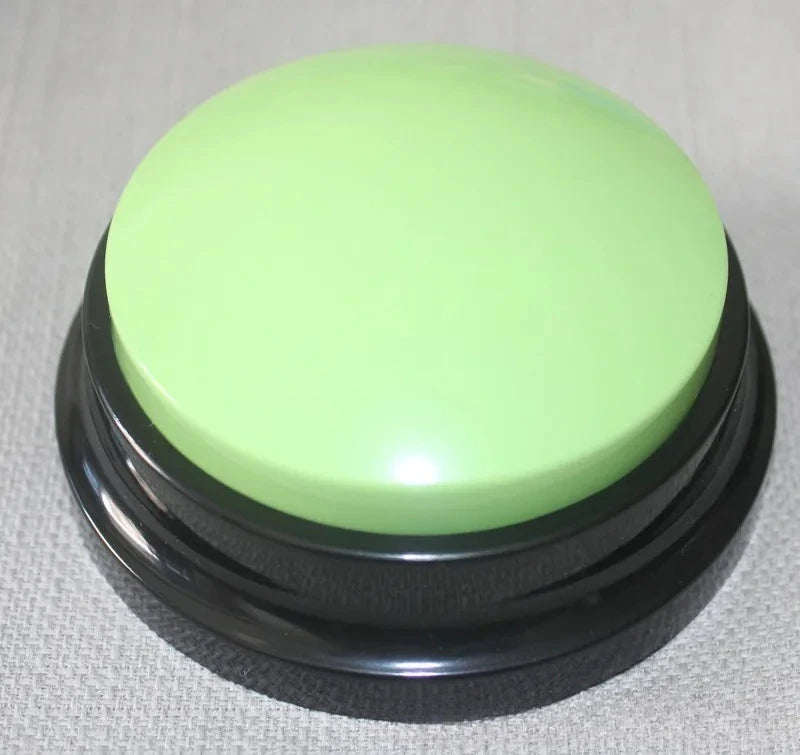 Pet Sound Box Recordable Talking Button Cat Voice Recorder Communication Supplies Training  Squeeze Dog Toys Puppy Accessories