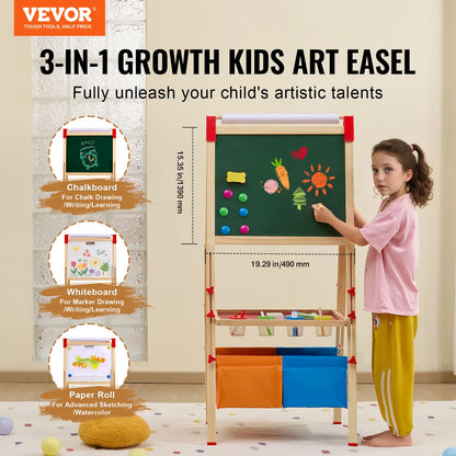SucceBuy Children Magnetic Drawing Board WordPad Baby Color Graffiti Standing Art Easel Educational Drawing Toys  for Kids Girl