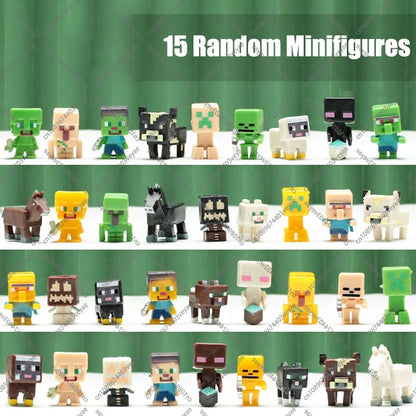 Magnetic Building Blocks Kid Toys Magnet Cube Set Mine World for Age 3+ Boys Girls DIY Model Children Magnets Toys Sensory Gifts