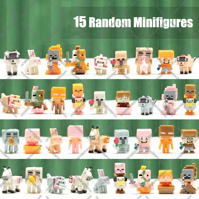 Magnetic Building Blocks Kid Toys Magnet Cube Set Mine World for Age 3+ Boys Girls DIY Model Children Magnets Toys Sensory Gifts