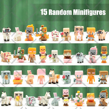 Magnetic Building Blocks Kid Toys Magnet Cube Set Mine World for Age 3+ Boys Girls DIY Model Children Magnets Toys Sensory Gifts