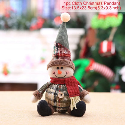 Gnome Christmas Doll Elf Merry Christmas Decorations For Home 2024 Cristmas Ornament Xmas Navidad Natal Happy New Year Gift 2025