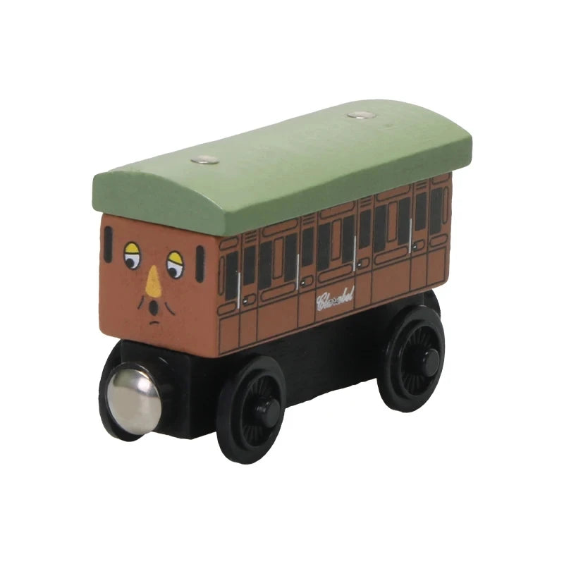 Thomas and Friends Wooden Train Pocket Toy Gold Diesel Molley Lady Toby Rail Train Model Pocket Toys For Children Birthday Gifts