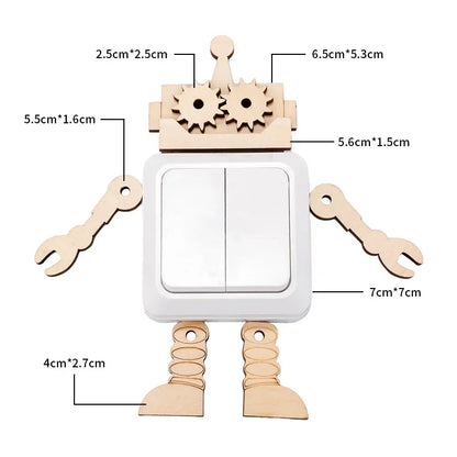 DIY Busy Board Montessori Education Wooden Toy Accessories Cognitive Training Infant Early Education Skills Learning Wooden Game