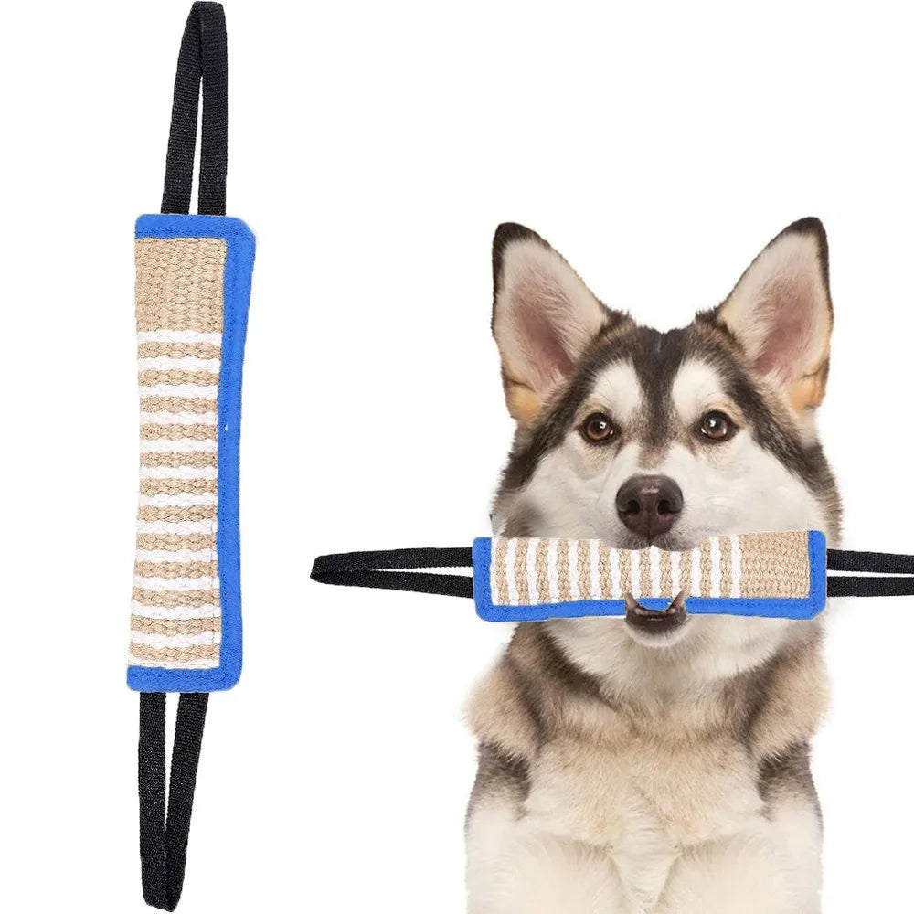 Pet Accessories Bite-resistant Dog Bite Pillow Rope Handles Durable Pet Chew Sticks Interactive Dog Tug Toy Teeth Grinding
