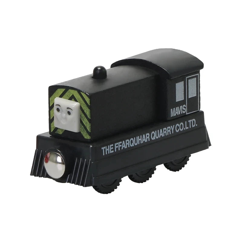 Thomas and Friends Wooden Train Pocket Toy Gold Diesel Molley Lady Toby Rail Train Model Pocket Toys For Children Birthday Gifts