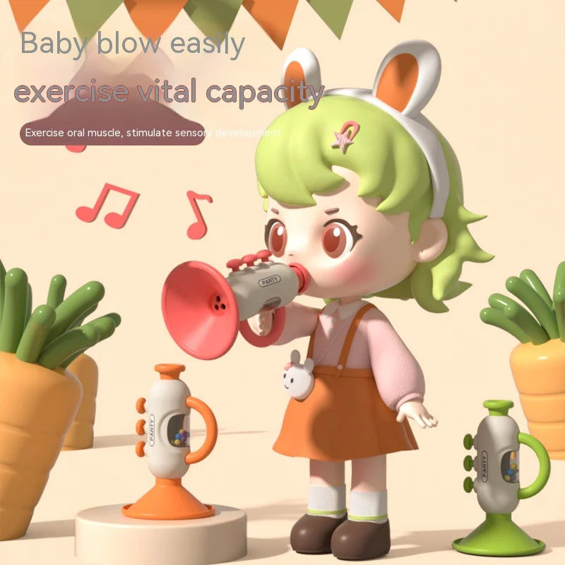 Small Horn Children's Toy Baby Can Whistle Kindergarten Gifts Playing Indoor and Outdoor Interactive Instruments