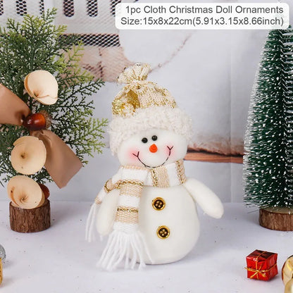 Gnome Christmas Doll Elf Merry Christmas Decorations For Home 2024 Cristmas Ornament Xmas Navidad Natal Happy New Year Gift 2025