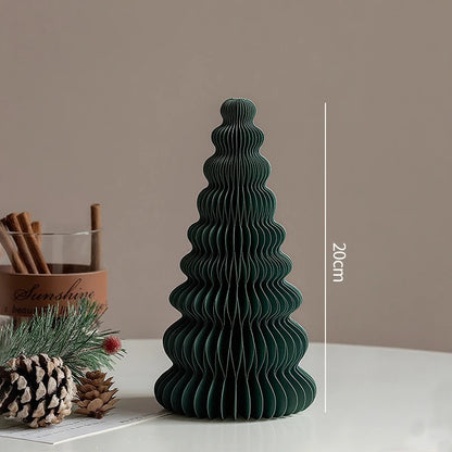 Christmas Tree Ornament Christmas Decoration 2026 3D Honeycomb Ball Desk Accessories Xmas Tree Navidad Decoraciones