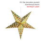 Hollow Star Hanging Pendants Christmas Decoration 2025 for Home Navidad Natal Noel Gifts Christmas Ornaments New Year 2026