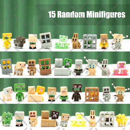 Magnetic Building Blocks Kid Toys Magnet Cube Set Mine World for Age 3+ Boys Girls DIY Model Children Magnets Toys Sensory Gifts