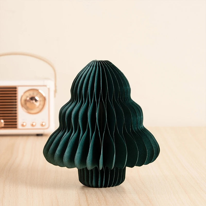Christmas Tree Ornament Christmas Decoration 2026 3D Honeycomb Ball Desk Accessories Xmas Tree Navidad Decoraciones