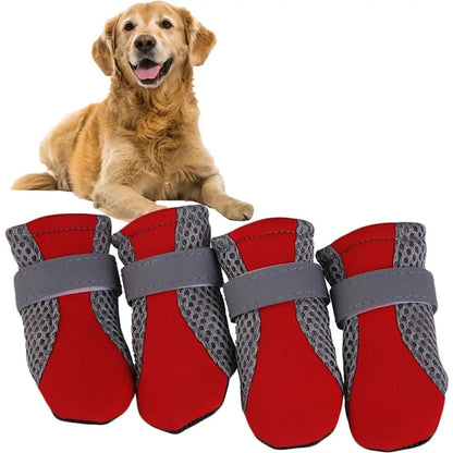 Pet Dog Boots for Small Breeds - Waterproof Puppy Shoes with Soft Sole, Anti-Slip Rain Boots for Chihuahua/Cats