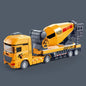 1pc-1/50 Simulation Alloy Head Diecasts Toy Engineering Vehicle Toy Excavator Crane Model Truck Car Toys for Boys Gifts Home Dec