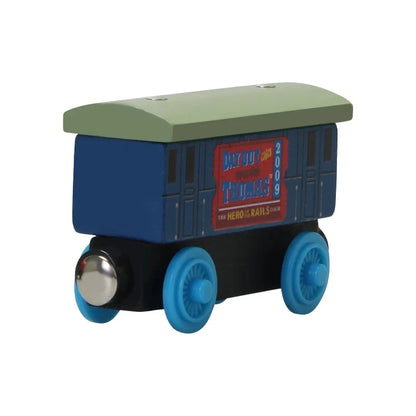 Thomas and Friends Wooden Train Pocket Toy Gold Diesel Molley Lady Toby Rail Train Model Pocket Toys For Children Birthday Gifts