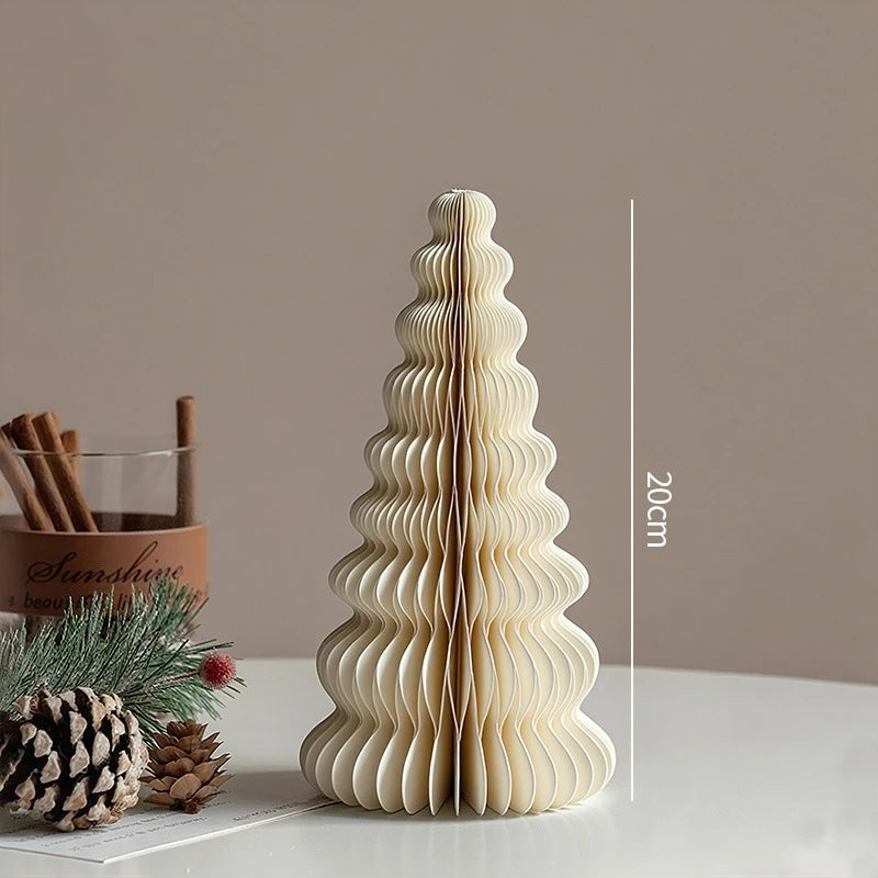 Christmas Tree Ornament Christmas Decoration 2026 3D Honeycomb Ball Desk Accessories Xmas Tree Navidad Decoraciones